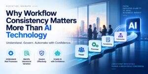 Why Workflow Consistency Matters For AI Success Banner